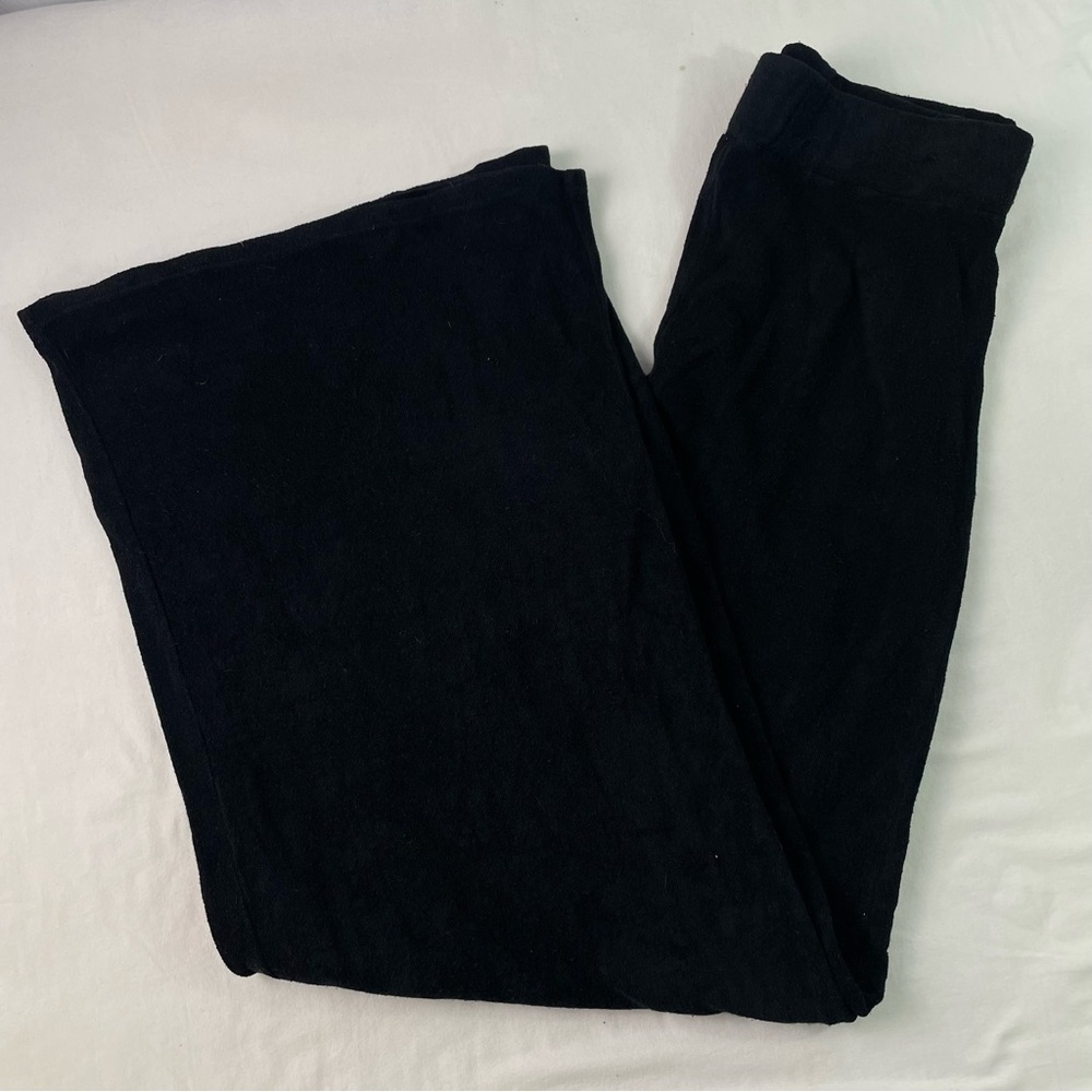 Vintage Souls Women’s Black Stretch High-Rise PullOn Flare Leg Pants | Size XL |